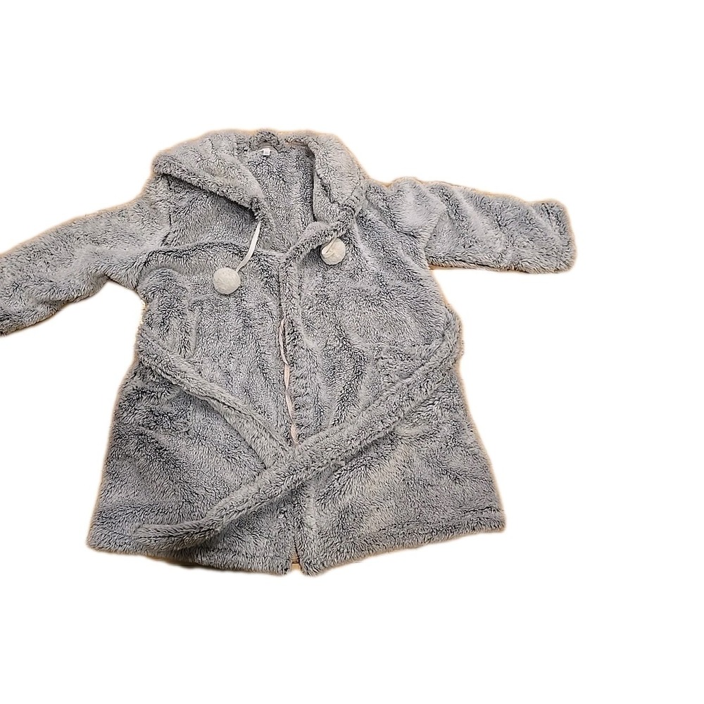 LC Lauren Conrad Plush Hooded Wrap Robe XL